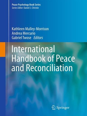 cover image of International Handbook of Peace and Reconciliation